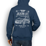 JL Soul Illustration For A Fiat Panda 100HP Motorcar Fan Hoodie