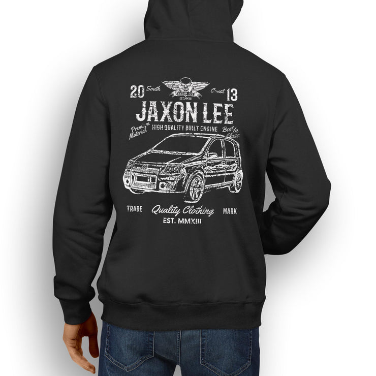 JL Soul Illustration For A Fiat Panda 100HP Motorcar Fan Hoodie