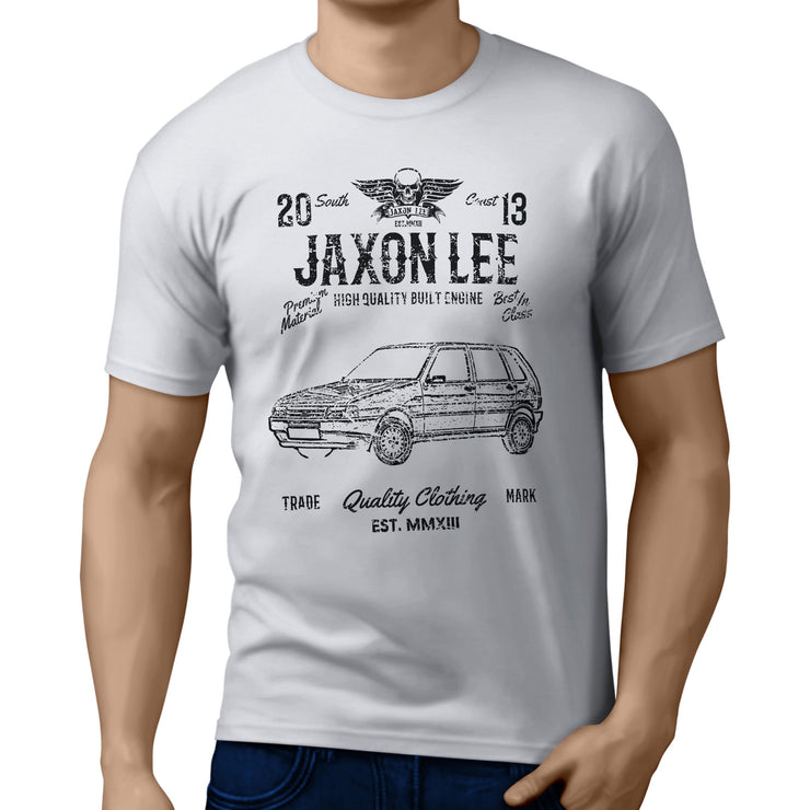 JL Soul Illustration for a Fiat Uno Motorcar fan T-shirt