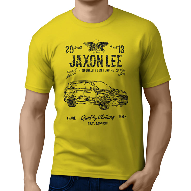 JL Soul Illustration For A Hyundai Santa Fe Motorcar Fan T-shirt