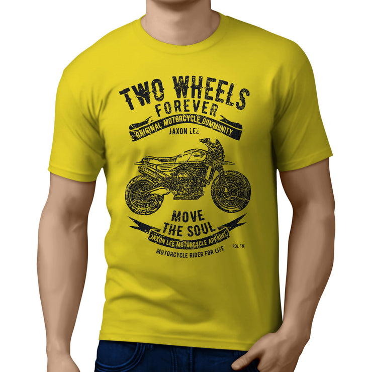 JL Soul Illustration For A Norton Atlas Ranger Motorbike Fan T-shirt