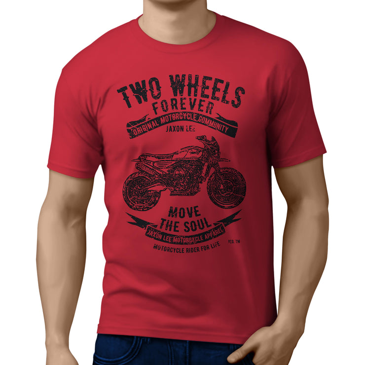 JL Soul Illustration For A Norton Atlas Ranger Motorbike Fan T-shirt