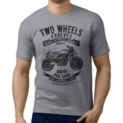 JL Soul Illustration For A Norton Atlas Ranger Motorbike Fan T-shirt