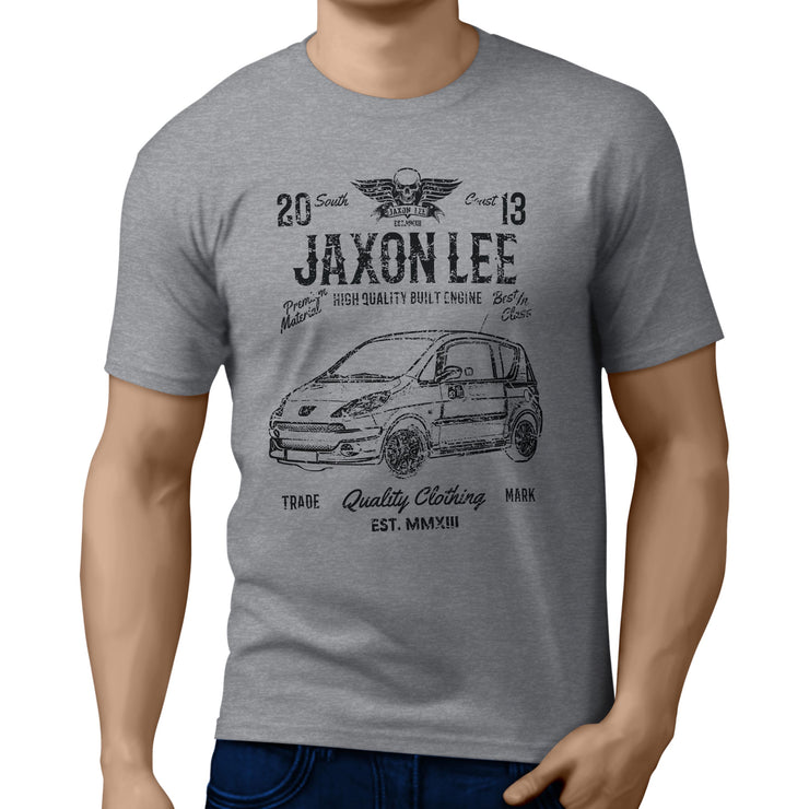 JL Soul Art Tee aimed at fans of Peugeot 1007 Motorcar