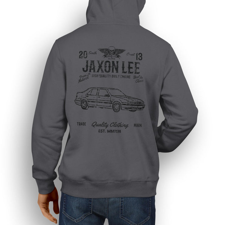 JL Soul Illustration For A SAAB 9000 Aero Motorcar Fan Hoodie