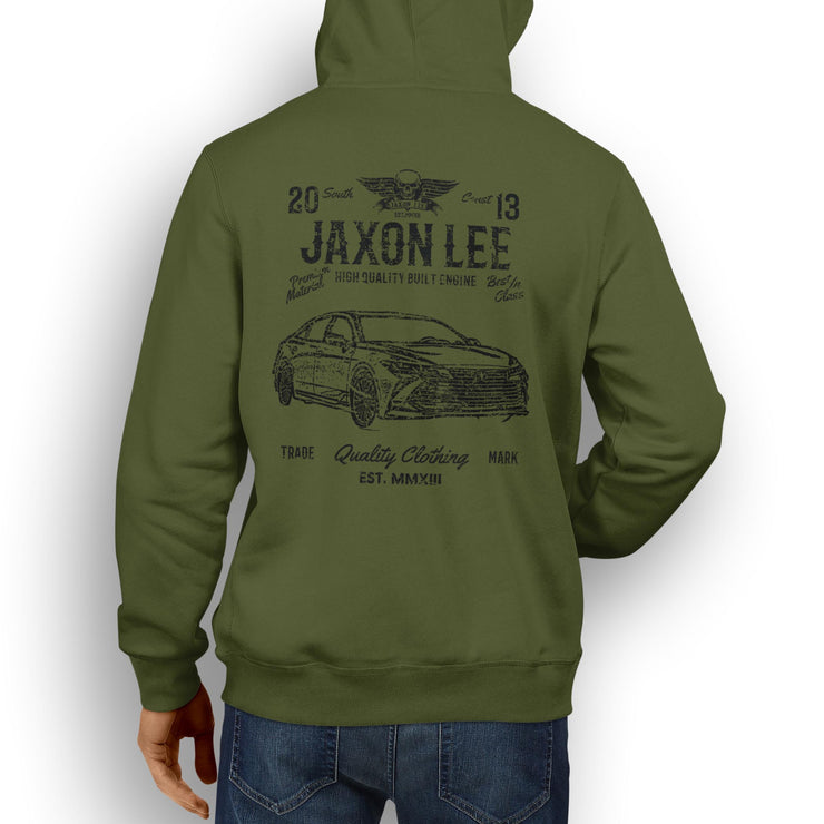 JL Soul Illustration For A Toyota Avalon Motorcar Fan Hoodie