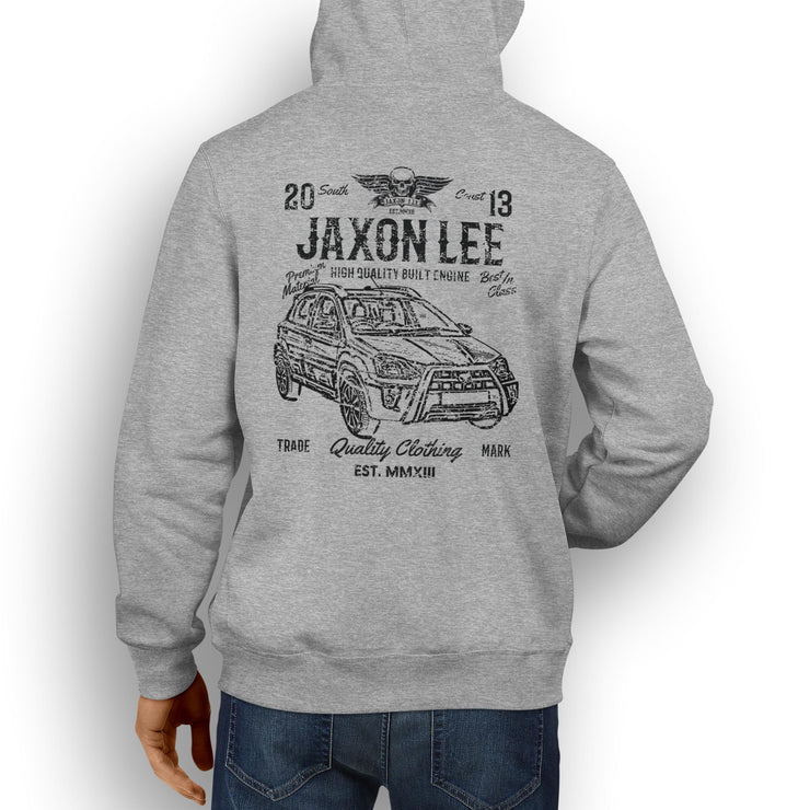 JL Soul Illustration For A Toyota Eitos Cross Motorcar Fan Hoodie
