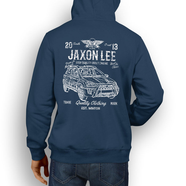 JL Soul Illustration For A Toyota Eitos Cross Motorcar Fan Hoodie