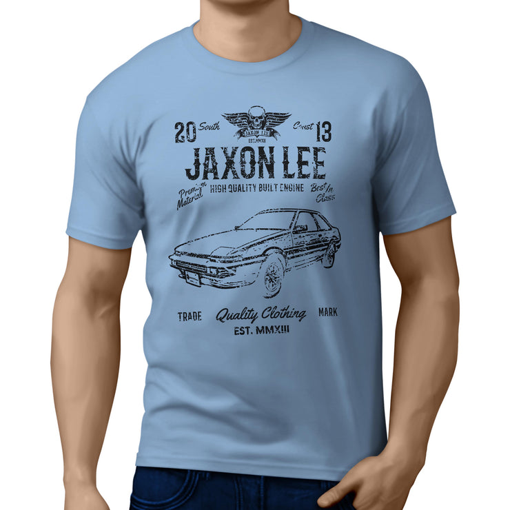 JL Soul Art Tee aimed at fans of Toyota Sprinter Trueno Motorcar