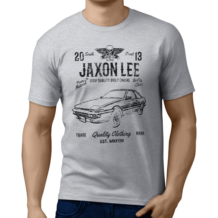 JL Soul Art Tee aimed at fans of Toyota Sprinter Trueno Motorcar