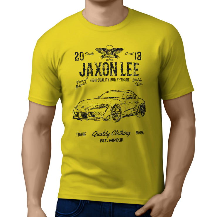 JL Soul Illustration For A Toyota Supra Motorcar Fan T-shirt