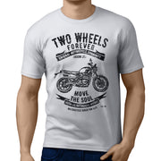 JL Soul Illustration For A Triumph Scrambler 1200 XC Motorbike Fan T-shirt