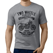 JL Soul Illustration For A Triumph Scrambler 1200 XC Motorbike Fan T-shirt