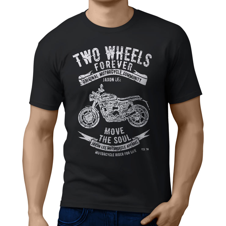 JL Soul Art Tee aimed at fans of Triumph Speed Twin Motorbike Fan T-shirt