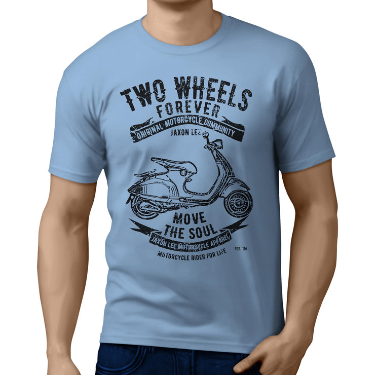 JL Soul Illustration For A Vespa 946 Motorbike Fan T-shirt