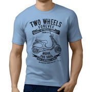 JL Soul Illustration For A Vespa Elettrica Motorbike Fan T-shirt