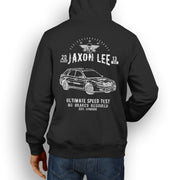 JL Speed Illustration For A 2004 SAAB 9-2X Motorcar Fan Hoodie