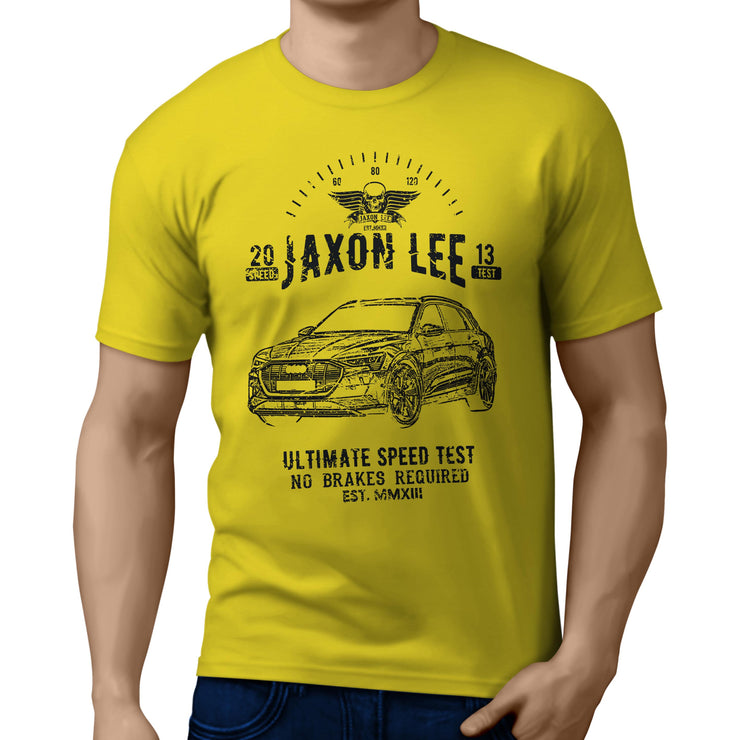 JL Speed Art Tee aimed at fans of Audi E-Tron Motorcar