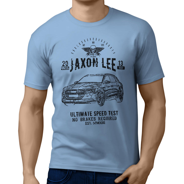JL Speed Art Tee aimed at fans of Audi E-Tron Motorcar
