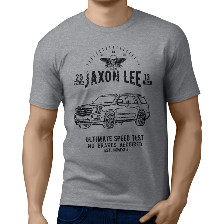 JL Speed Illustration for a Cadillac Escalade 2019 fan T-shirt