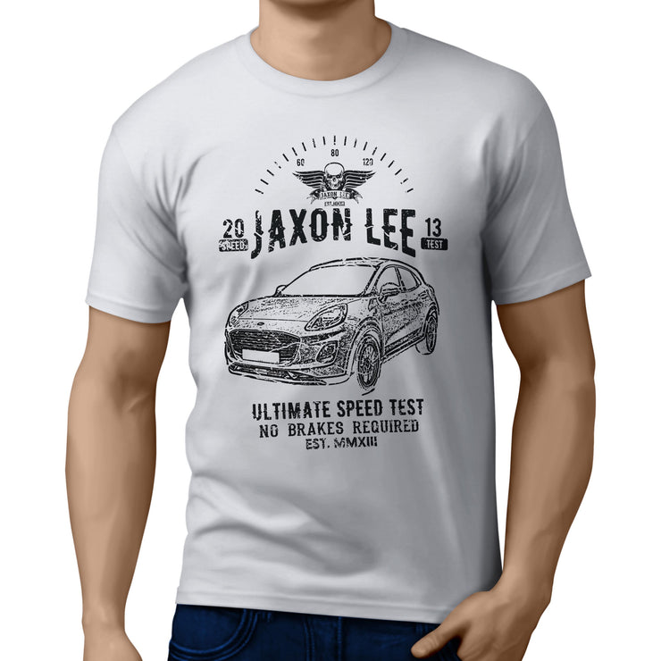 JL Speed Illustration for a Ford Puma Motorcar fan T-shirt