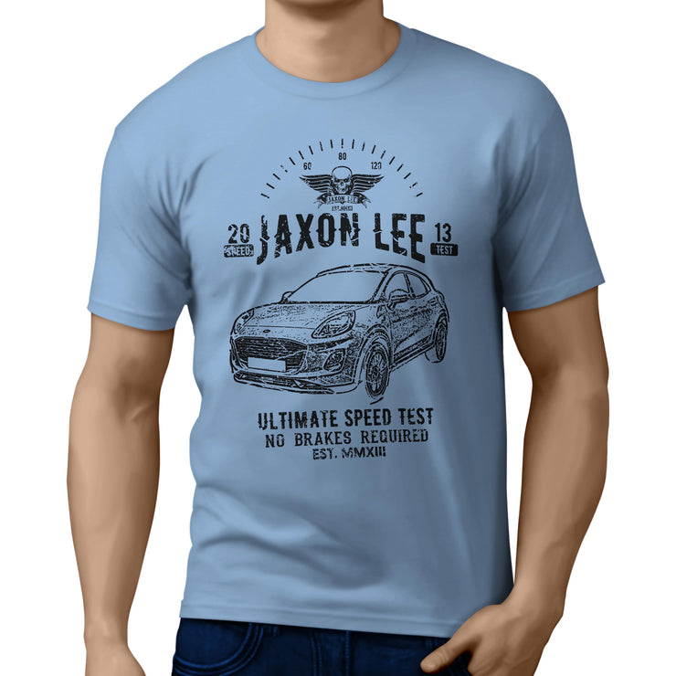 JL Speed Illustration for a Ford Puma Motorcar fan T-shirt