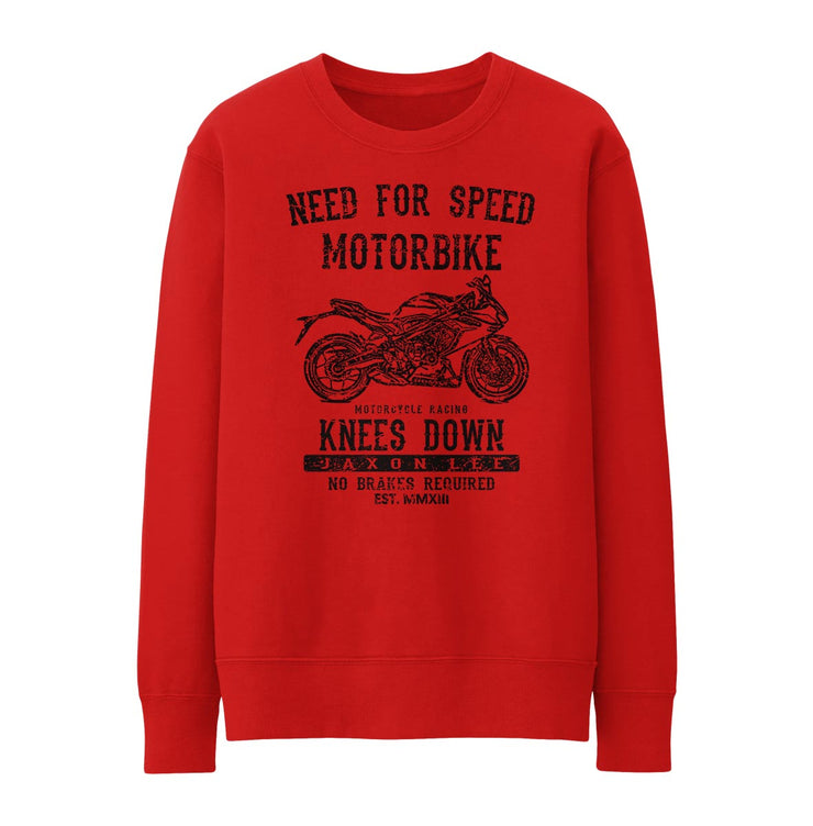 JL Speed Illustration For A Honda CBR650R Motorbike Fan Jumper