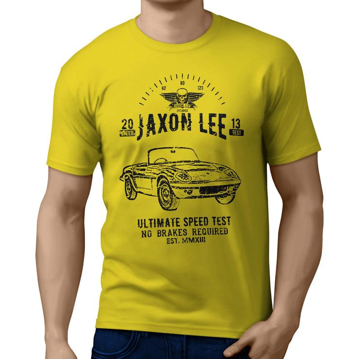 JL Speed Illustration for a Lotus Elan fan T-shirt