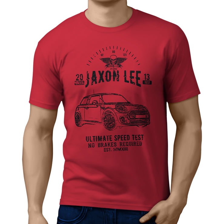 JL Speed Illustration for a Mini Cooper fan T-shirt