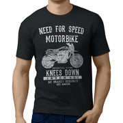 JL Speed Illustration For A Norton Atlas Ranger Motorbike Fan T-shirt