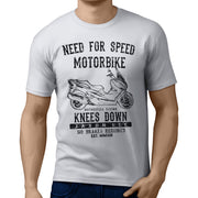 JL Speed Illustration For A Suzuki Burgman 400 Motorbike Fan T-shirt