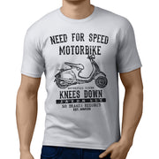 JL Speed Illustration For A Vespa 946 Motorbike Fan T-shirt