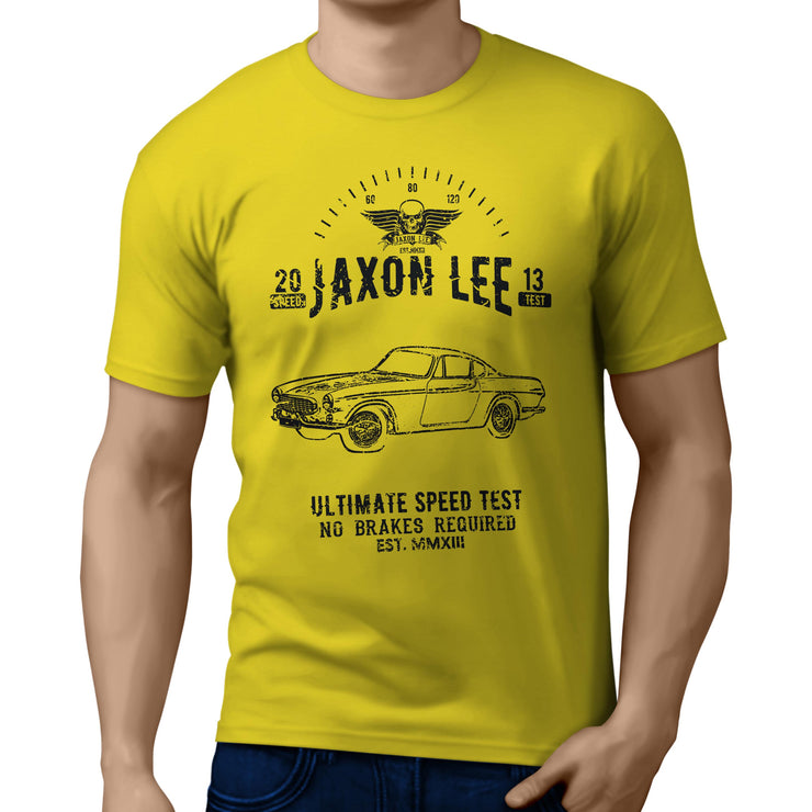 JL Speed Illustration for a Volvo P1800 Motorcar fan T-shirt