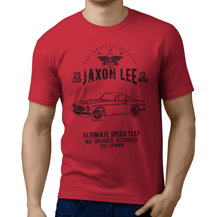 JL Speed Illustration for a Volvo P1800 Motorcar fan T-shirt