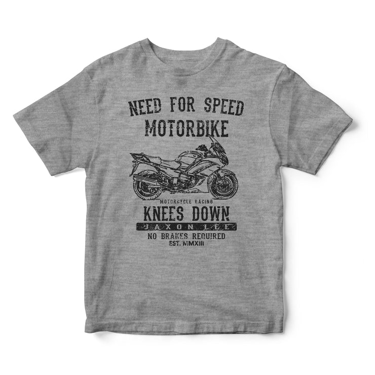 JL Speed Illustration For A Yamaha FJR1300 Motorbike Fan T-shirt