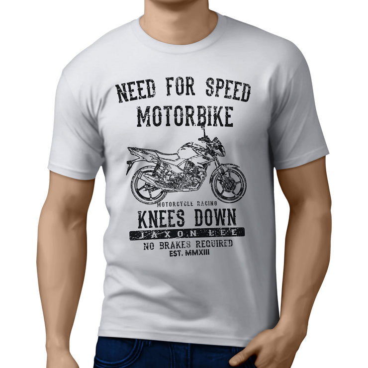 JL Speed Illustration For A Yamaha YS125 Motorbike Fan T-shirt