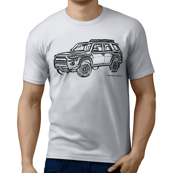 JL Illustration For A Toyota 4Runner Motorcar Fan T-shirt