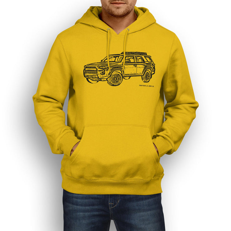 JL Illustration For A Toyota 4Runner Motorcar Fan Hoodie