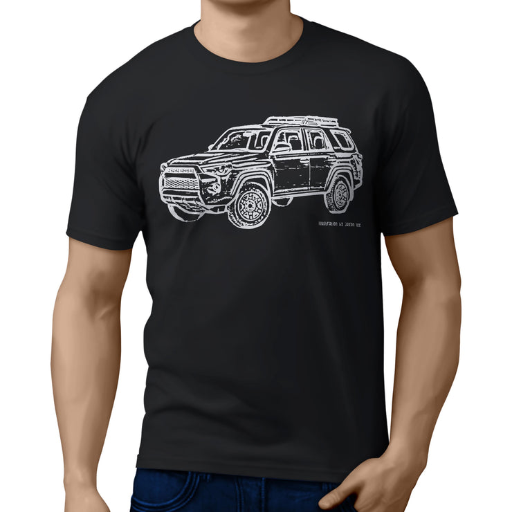 JL Illustration For A Toyota 4Runner Motorcar Fan T-shirt