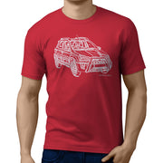 JL Illustration For A Toyota Eitos Cross Motorcar Fan T-shirt