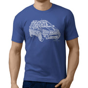 JL Illustration For A Toyota Eitos Cross Motorcar Fan T-shirt