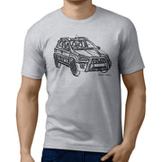 JL Illustration For A Toyota Eitos Cross Motorcar Fan T-shirt