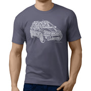 JL Illustration For A Toyota Eitos Cross Motorcar Fan T-shirt