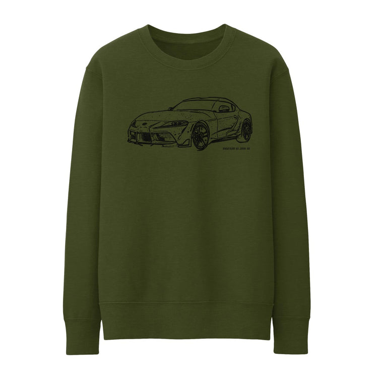 JL Illustration For A Toyota Supra Motorcar Fan Jumper