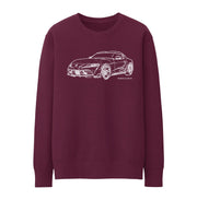 JL Illustration For A Toyota Supra Motorcar Fan Jumper