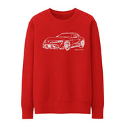 JL Illustration For A Toyota Supra Motorcar Fan Jumper