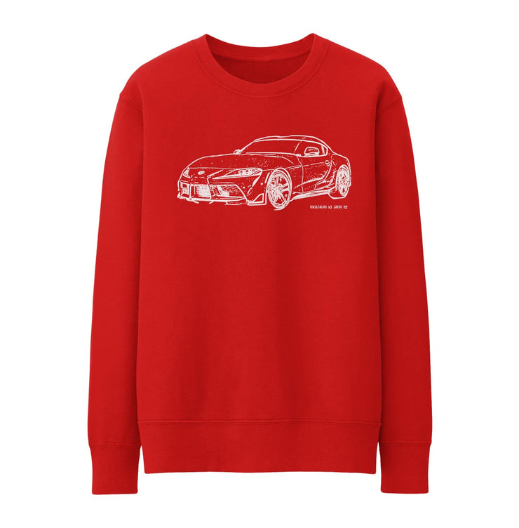 JL Illustration For A Toyota Supra Motorcar Fan Jumper