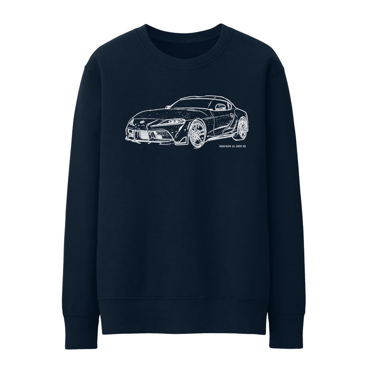 JL Illustration For A Toyota Supra Motorcar Fan Jumper