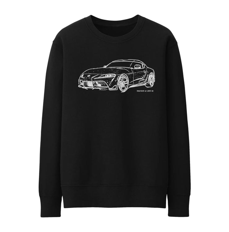 JL Illustration For A Toyota Supra Motorcar Fan Jumper