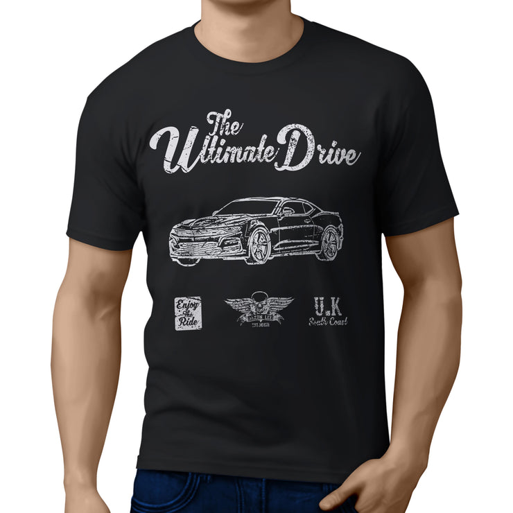 JL Ultimate Illustration for a Chevrolet Camaro Motorcar fan T-shirt